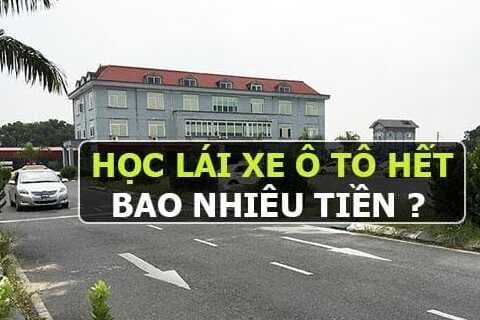 Học phí học lái xe ô tô năm 2025